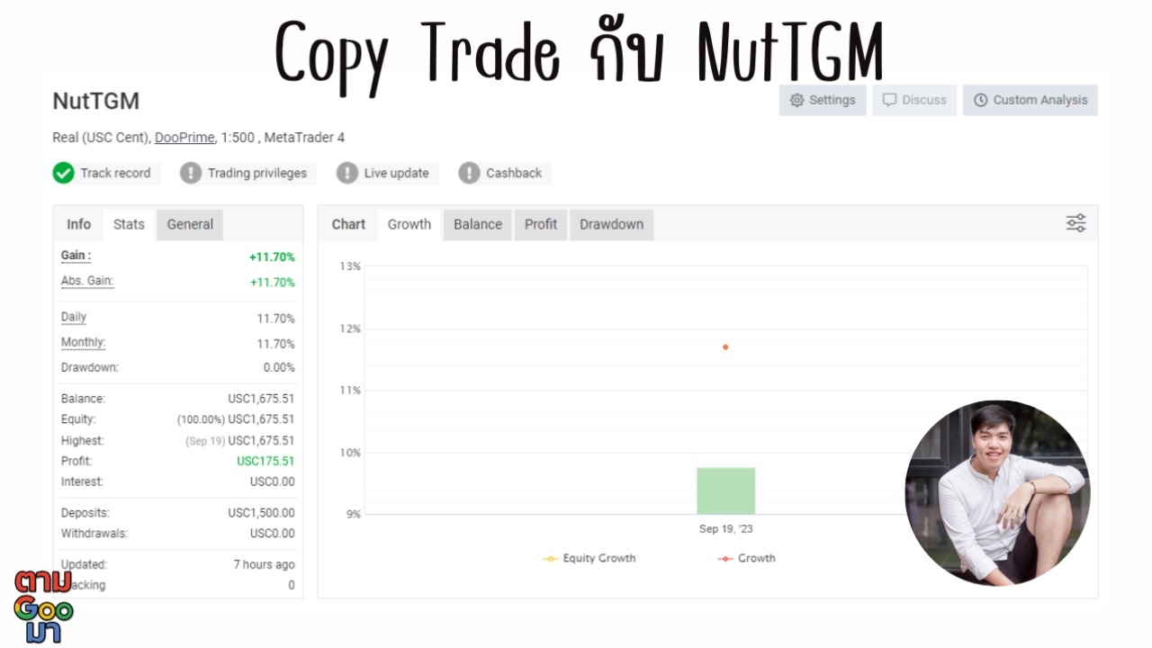 Copy Trade กับ NutTGM